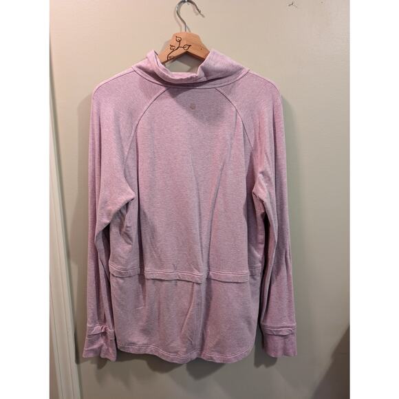 Lululemon Cowl Neck Pullover in Pink - Picture 3 of 5